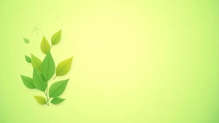 sustainable green ecology background banner