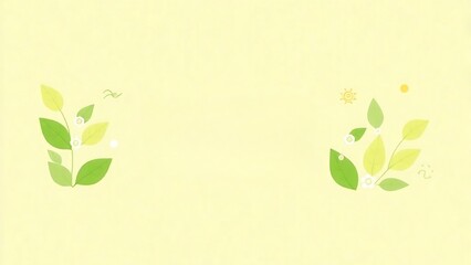 sustainable green ecology background banner