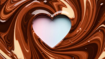  chocolate with heart