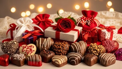 Valentine's Day gift chocolate