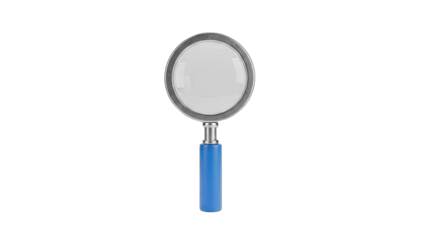 Magnifying Glass Isolated on White Background