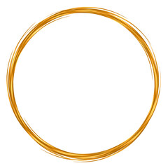 Luxury metallic gold swirl ring frame &ndash; Featuring smooth layered swirl strokes, this metallic gold ring frame creates a timeless luxury look for premium visual projects