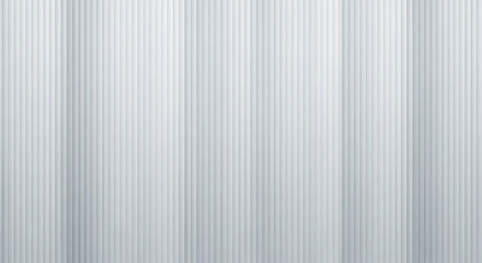 Obraz premium Subtle Vertical Ribbed Texture Abstract Light Gray Background image
