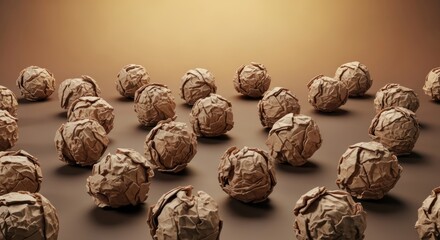 Wadded Paper Balls: Conceptualizing Creative Process Obstacles Visualization