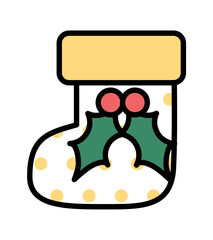 Christmas Stocking Illustration
