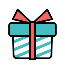 Simple Gift Box Illustration
