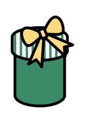 Simple Gift Box Illustration
