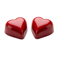 red heart shaped box