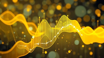 Big Data Analytics Abstract Visualization - Powered by Adobe