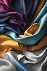 silk fabric background