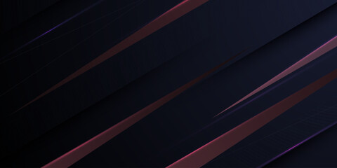 Abstract dark color background with overlap triangle brown color element pattern concept design. Cool banner design.