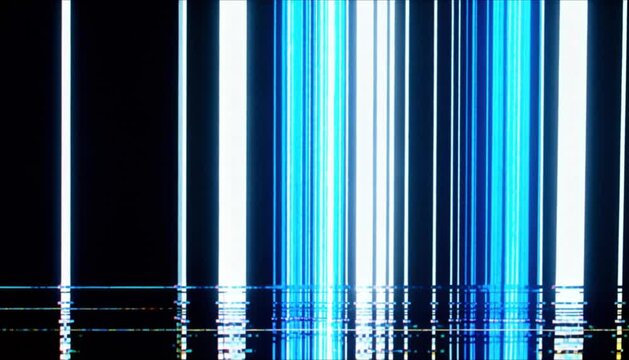 corrupted glitch pattern with static discharge transition perfect for static electricity day