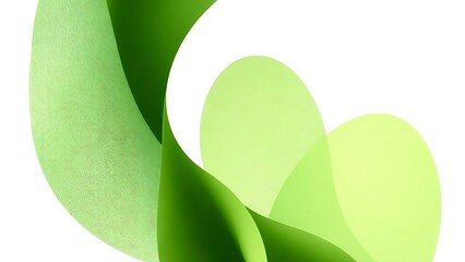 abstract green leaves background
