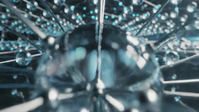 Abstract Plexus Structure Forming Network of Connections