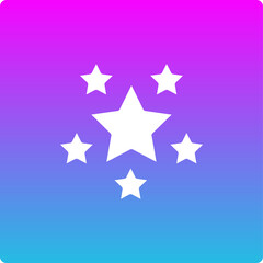 Obraz premium Stars Icon