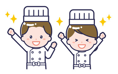 シェフ／2人組／男女 03