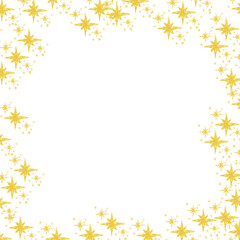 Obraz premium yellow star frame