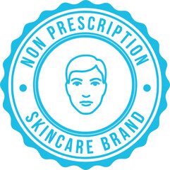 Non-Prescription Skincare Brand Logo for Men