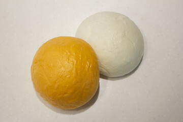 There are two flavors of steamed buns.