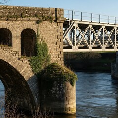 Stone Bridge to Metal Bridge Transition from old technology to n