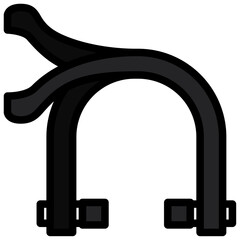 bike u-brake icon