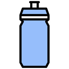 vector illustration of a bottle