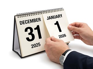 Turning the page to a fresh start a new year dawns with promises of future achievements