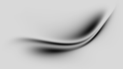 Elegant abstract background with smooth curved lines and shadows