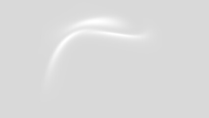 Soft white light abstract background with smooth curves