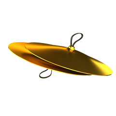 Cymbal 3D Illustration