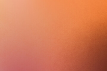 Mixed coral orange pink tone color paint on blank eco environmental friendly cardboard box paper texture background with space minimal creative style 