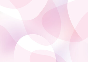 ピンク系グラデーションの優しい抽象背景