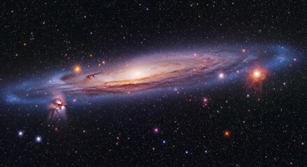 space galaxy in space