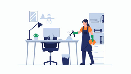 man in orange and blue uniform.