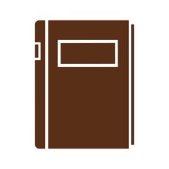 Purple speaker icon on white background