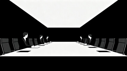 empty conference room