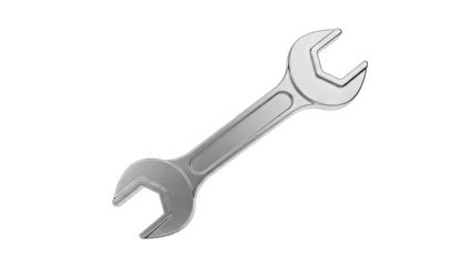 Wrench Isolated on White Background