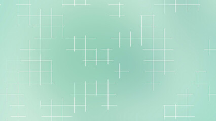 Mint Green Minimal Grid Line Background