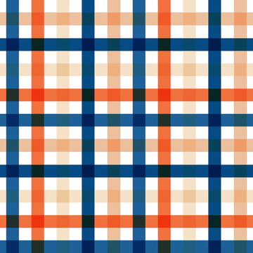 A seamless vector pattern featuring a plaid or tartan design