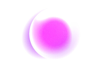 Gradient background, color gradation circle with grain noise texture, vector watercolor abstract holographic blur. Color gradient soft blend mesh of blue purple colors