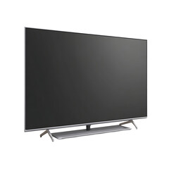 3d tv angle view without shadow 3d render png