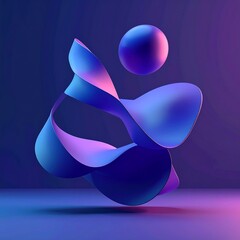 abstract blue background