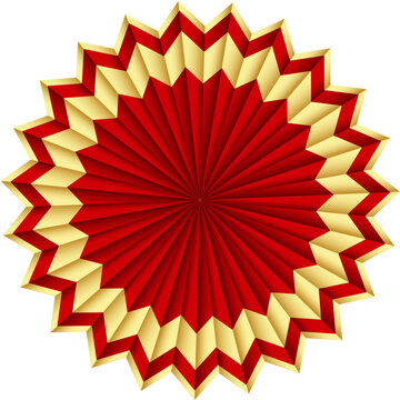 Chinese Fan New Year Decoration