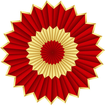 Chinese Fan New Year Decoration