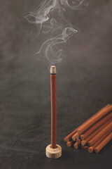 Indian traditional Dhoop Sticks or benzoin resin for pooja