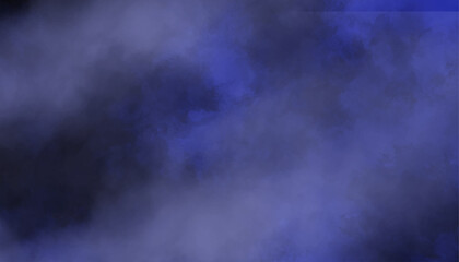 Dark Blue Watercolor Cloud Texture Background