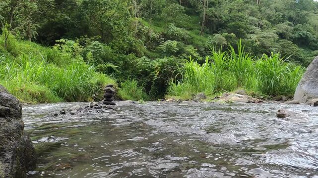fishing in the river, Java, Indonesia, South East Asia