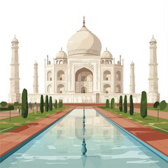 Obraz premium taj mahal agra india