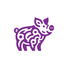 Tribal Pig Logo
