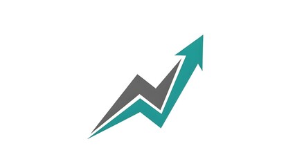 Consulting Logo Sophisticated Abstract Growth Arrow for Strategic Solutions